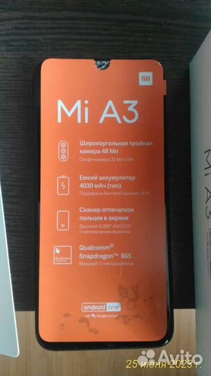 Телефон Xiaomi mi a3