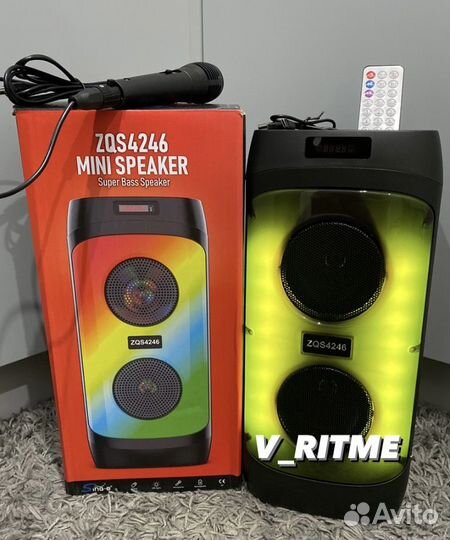 Колонка блютуз zqs - 4246/4245