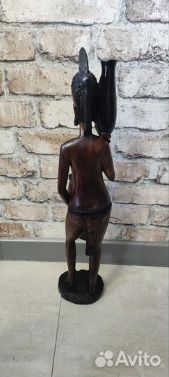 Деревянная Статуэтка 55см Африка