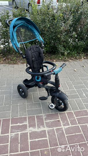 Детский трехколесный велосипед складной