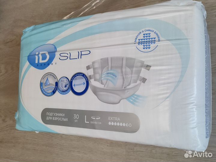 Памперсы для взрослых ID L, мочеприемник