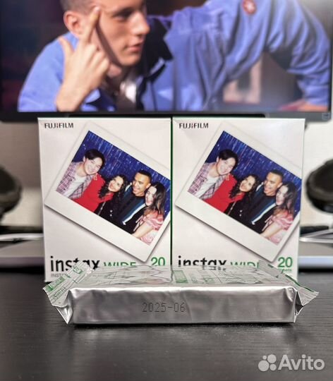 Картриджи Fujifilm instax wide на 20 фото
