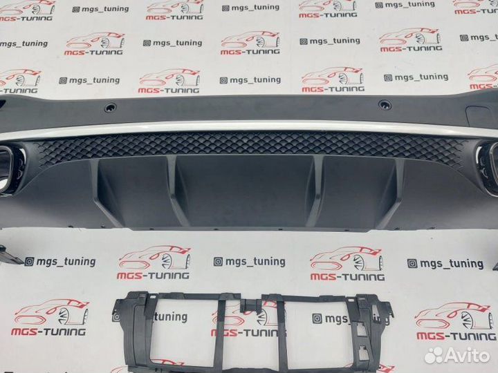 Диффузор с Black насадками 63 Chrome на GLS X167