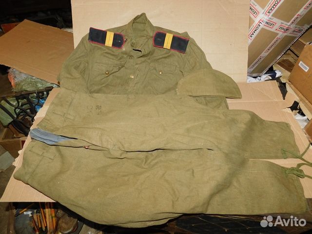 Форма мл,сержант танкист са СССР; гимнастерка с по