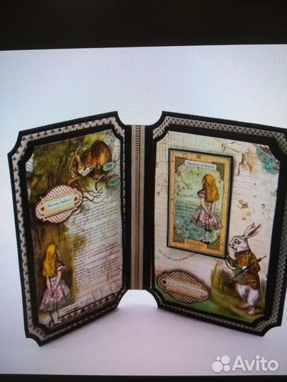 Высечки Вырубки для скрапьукинга Алиса