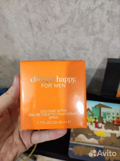 Туалетная вода одеколон Clinique happy for men