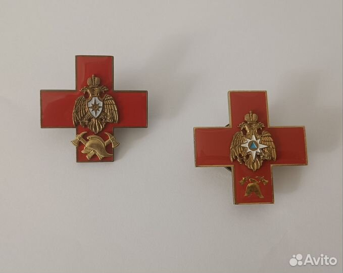 Нагрудный знак мчс (крест)