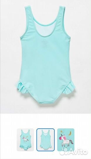 Купальник для девочки новый