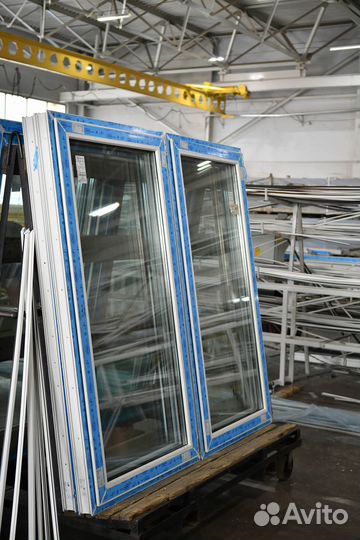 Пластиковые окна veka двухстворчатые