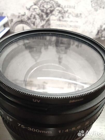 Объектив Canon Zoom Lens EF 75-300 mm