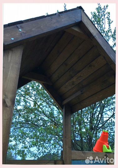 Детский игровой комплекс с горкой