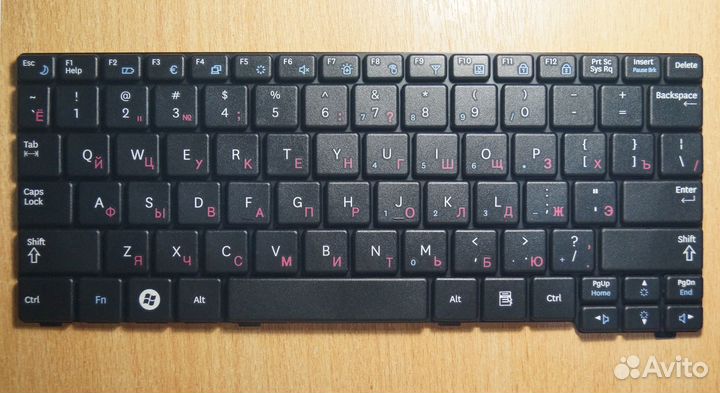 Клавиатура для нетбука Samsung N100 N140 N150