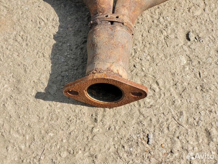 Приёмная труба глушителя на JX35