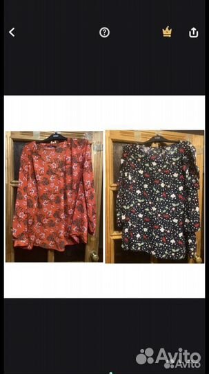 Блузки 64-66 р