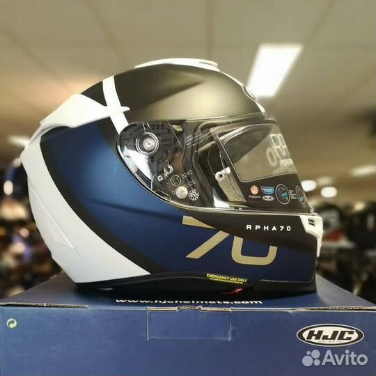Шлем HJC rpha 70 paika MC2SF