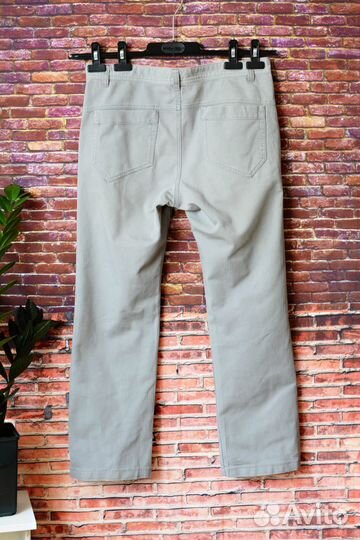 Джинсы брюки мужские серые размер L 50