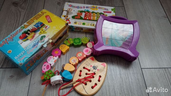 Деревянные игрушки развивающие