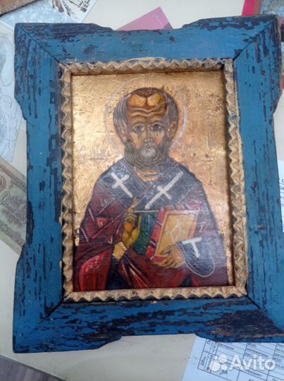 Старинные иконы в окладе