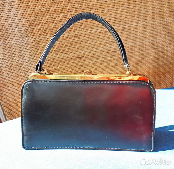 Женская сумка кожа 1960 гг. ретро