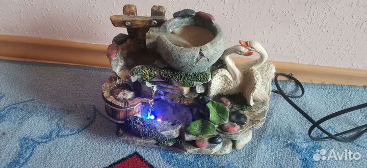 Фонтан водопад декоративный