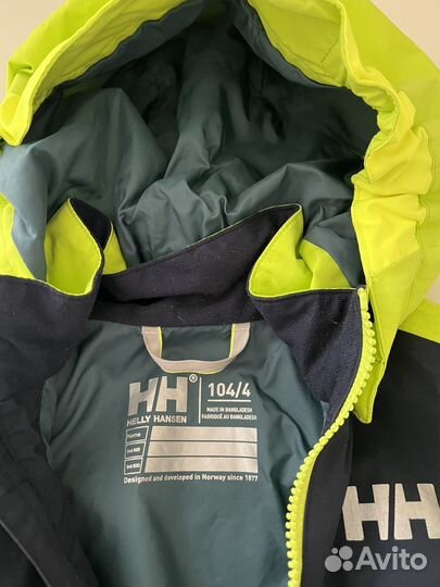 Куртка ветровка helly hansen для мальчика