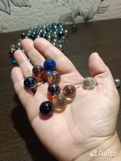 Камешки декоративные (круглые)