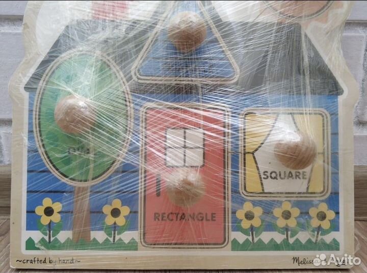 Пазл-формы на англ. Melissa&Doug