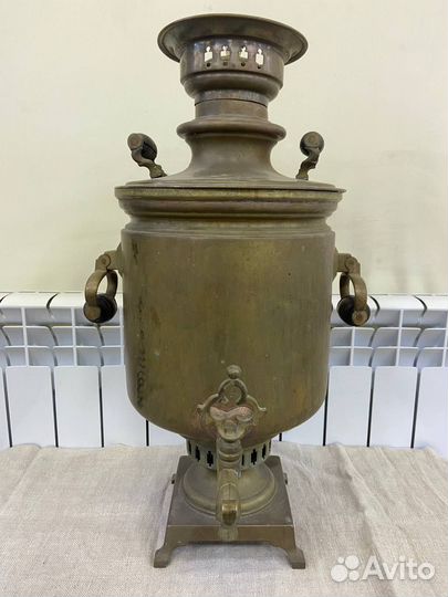 Самовар жаровый. ведерный. баташевы. царский