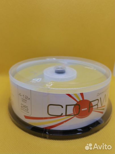 Диск CD-RW, SmartTrack, 25 штук