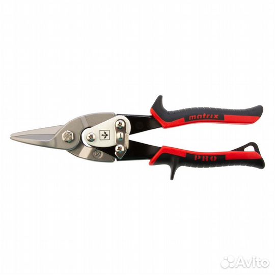 Ножницы по металлу, 250 мм, прямой рез, сталь crmo