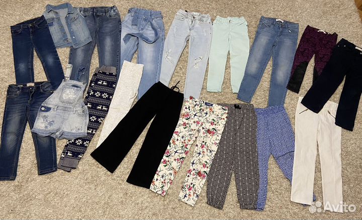 Фирменные вещи, огромный мешок 110-116,122,128