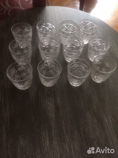 Рюмки хрусталь