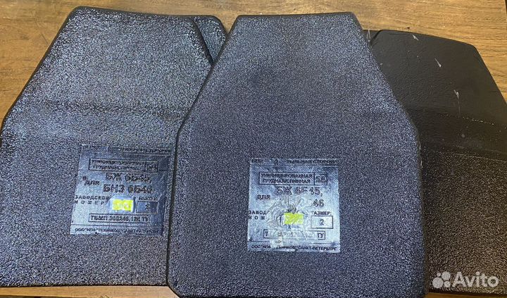 Бронеплиты Ратник гранит