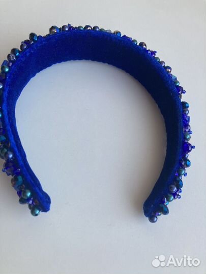 Ободок для волос ручной работы