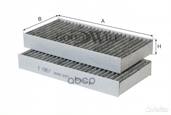 Фильтр салонный AG4082kcfc Goodwill
