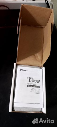 Гитарная педаль эффектов лупер Ammoon Pock Loop