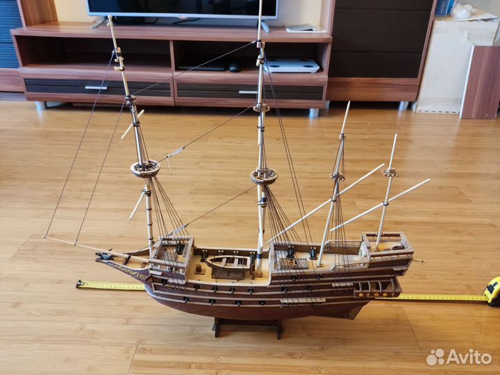 Модель корабля, парусника Revenge