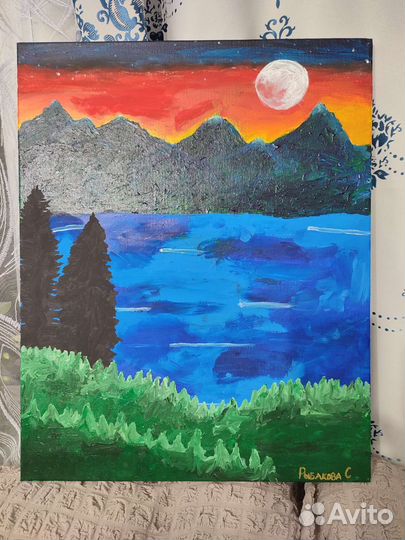 Картина Холст, акрил