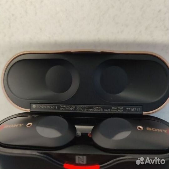 Беспроводные наушники Sony WF-1000XM3