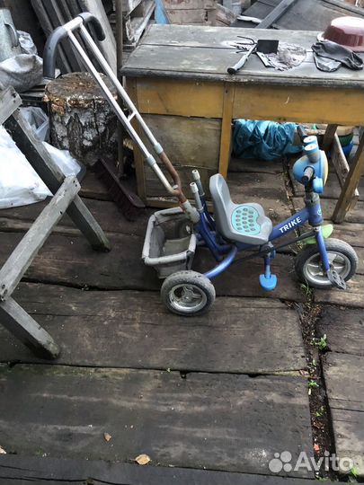 Детский трехколесный велосипед