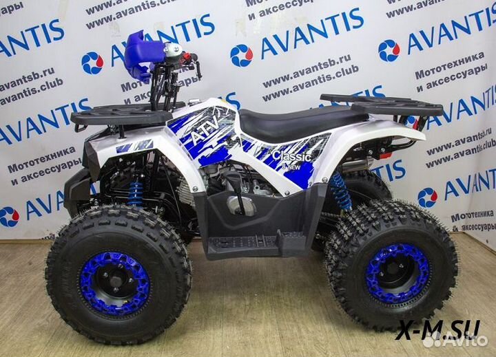 Квадроцикл ATV classic 8 NEW белый