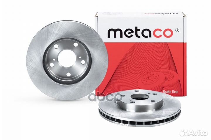 Диск тормозной передний вентилируемый Toyota Ma