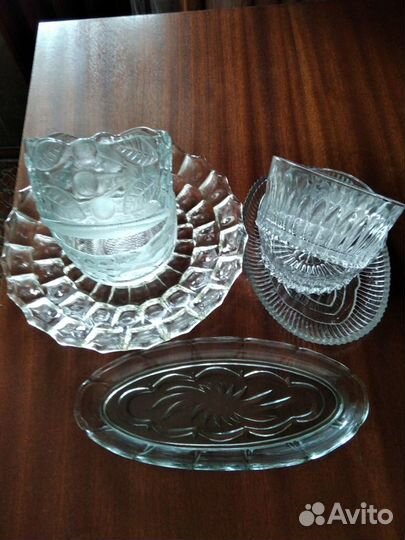 Ваза, конфетница, селедочница, блюдо СССР