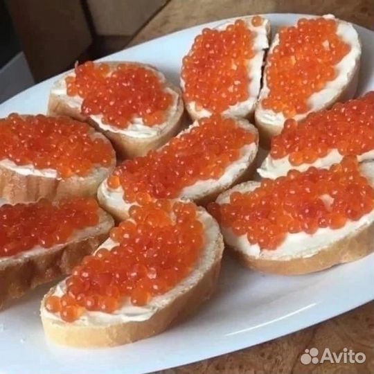 Красная икра горбуши