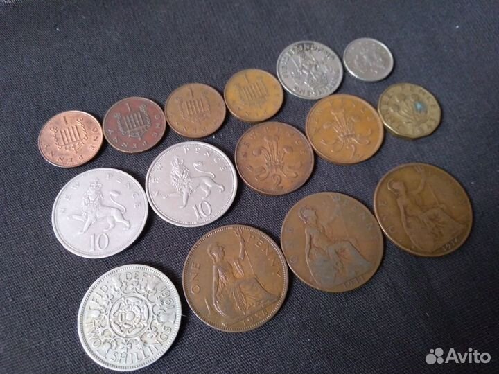 Великобритания, 15 монет
