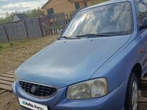 Hyundai Accent 1.5 MT, 2005, битый, 164 583 км, с пробегом, цена 220 000 руб.