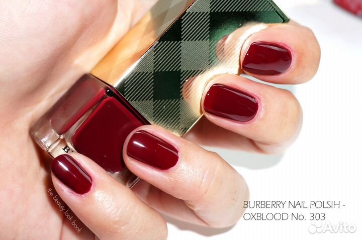 Лак Burberry oxblood