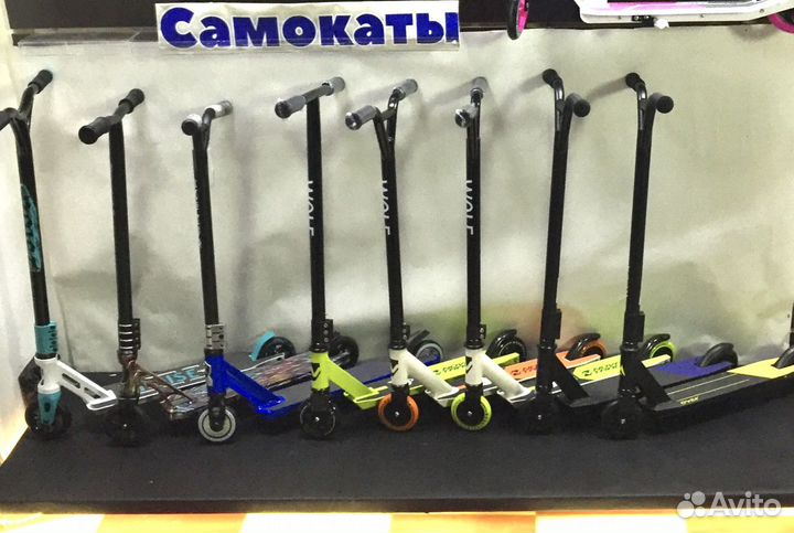 Самокаты трюковые novatrack