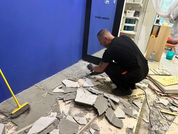 Работы по демонтажу коммерческих помещений
