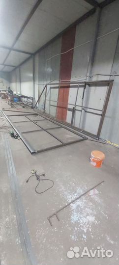 Каркас откатных ворот